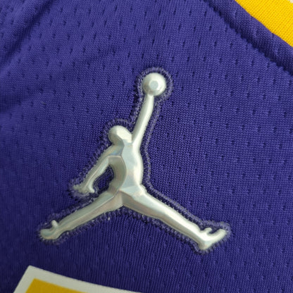NBA Lakers Jersey #3 Davis Purple 75th Anniversary - 23/24