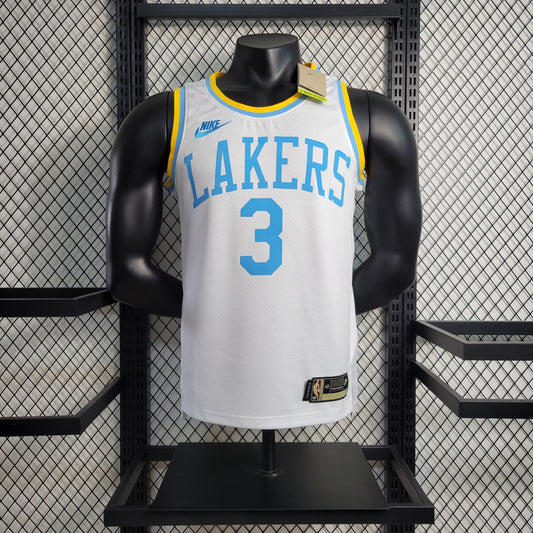 NBA Lakers Jersey #11 Irving 75th Anniversary Yellow - 23/24