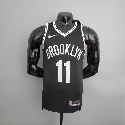 NBA Brooklyn Nets #11 Irving Jersey - 75th Anniversary Black