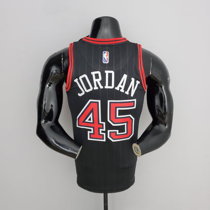 NBA Chicago Bulls #45 Jordan Jersey - Flyers Black