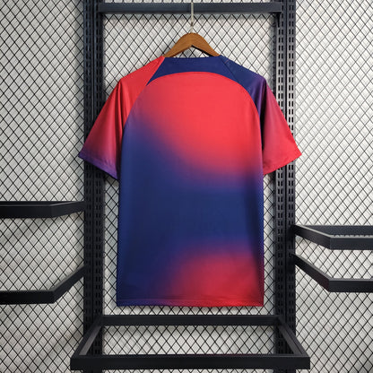 Camisola PSG Treino Vermelha e Azul 23/24