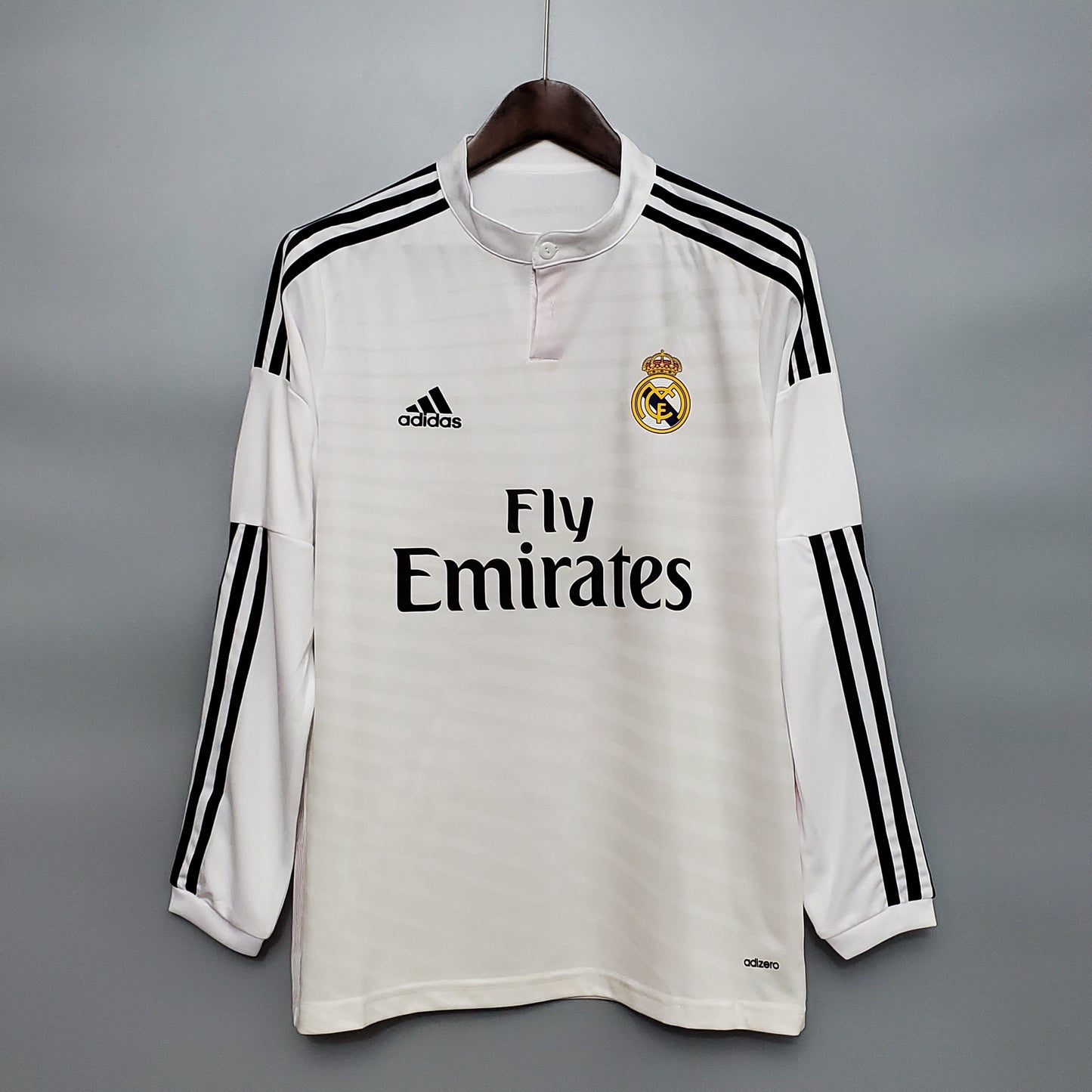 Real Madrid Home Shirt 14/15 - Long Sleeve Retro Version