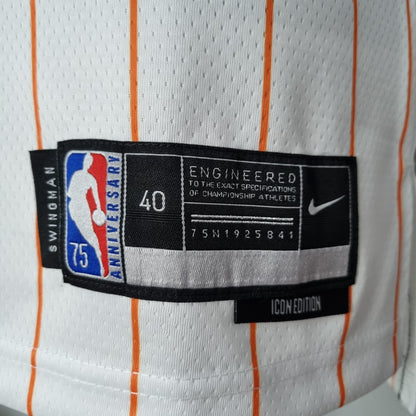 NBA Orlando Magic #1 McGrady Shirt - 75th Anniversary White