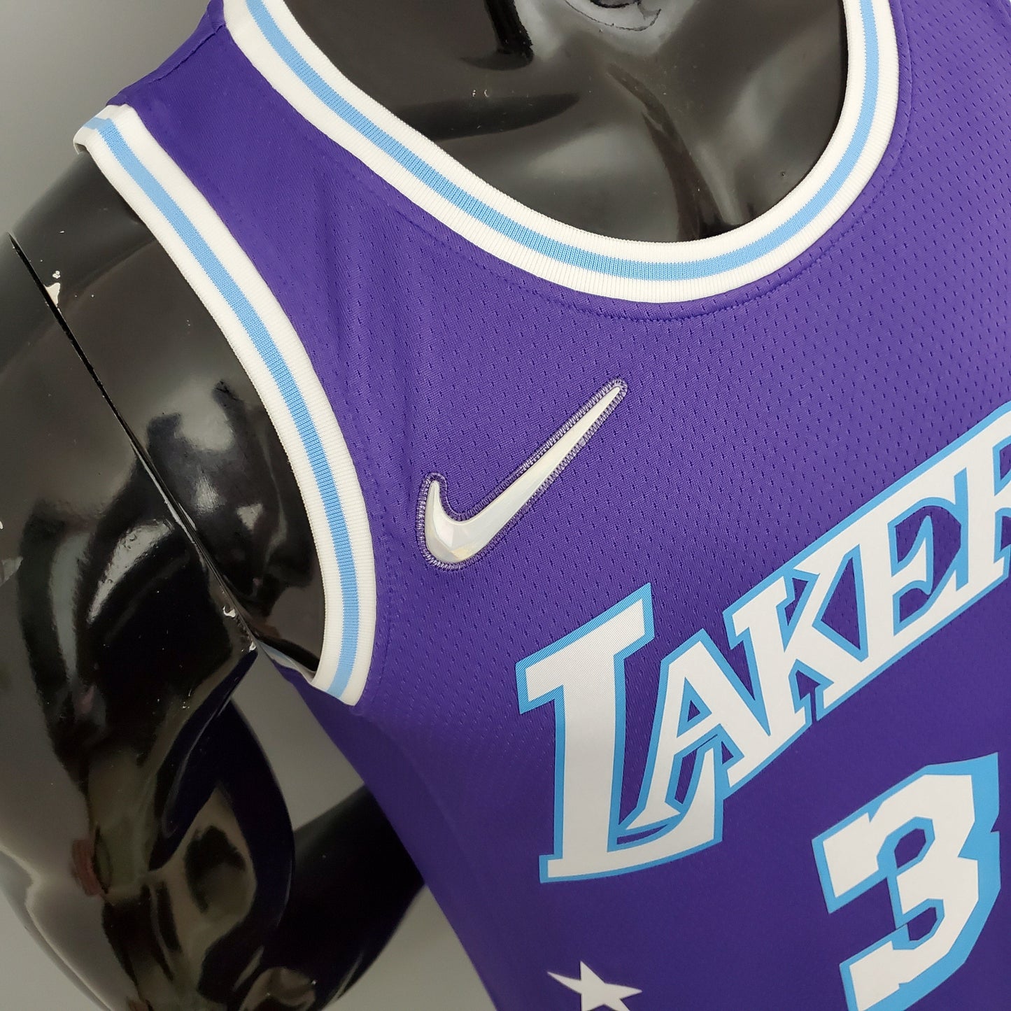 NBA Lakers Jersey #3 Davis City Edition Purple - 23/24