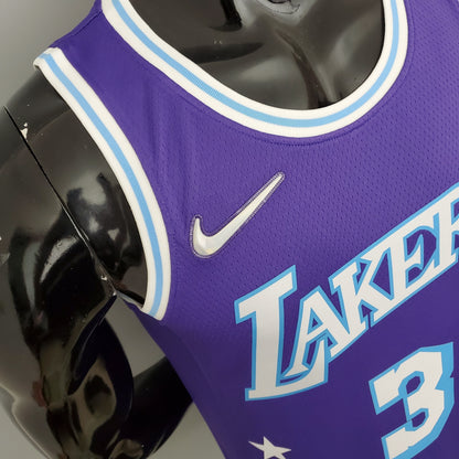 NBA Lakers Jersey #3 Davis City Edition Purple - 23/24