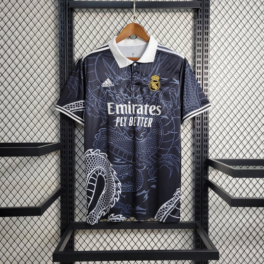 Camisola Real Madrid Black Edição Especial  23/24 - Versão Adepto