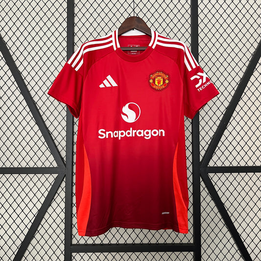 Camisola Manchester United Home 24/25 - Versão Jogador - Lançamento