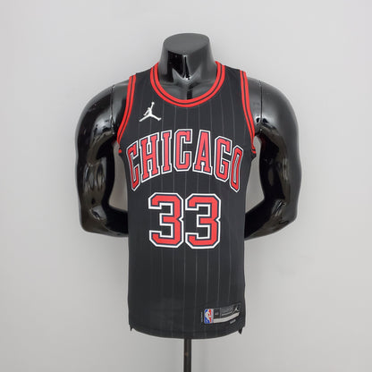 Camisola NBA Chicago Bulls #33 Pippen - Flyers Black