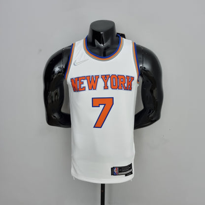 Camisola NBA NY Knicks #7 Anthony - 75° Aniversário White