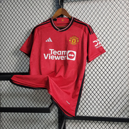 Camisola Manchester United Home 23/24 - Adidas Adepto Masculina