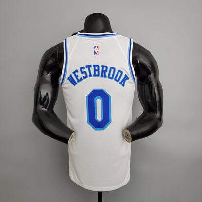 NBA Lakers Jersey #0 Westbrook Latin Night White - 23/24