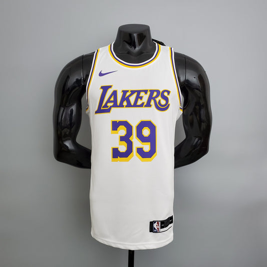 NBA Lakers #39 Howard New Finals White Jersey - 23/24