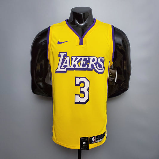 NBA Lakers #3 Davis V-neck Nike Connection Jersey - 23/24