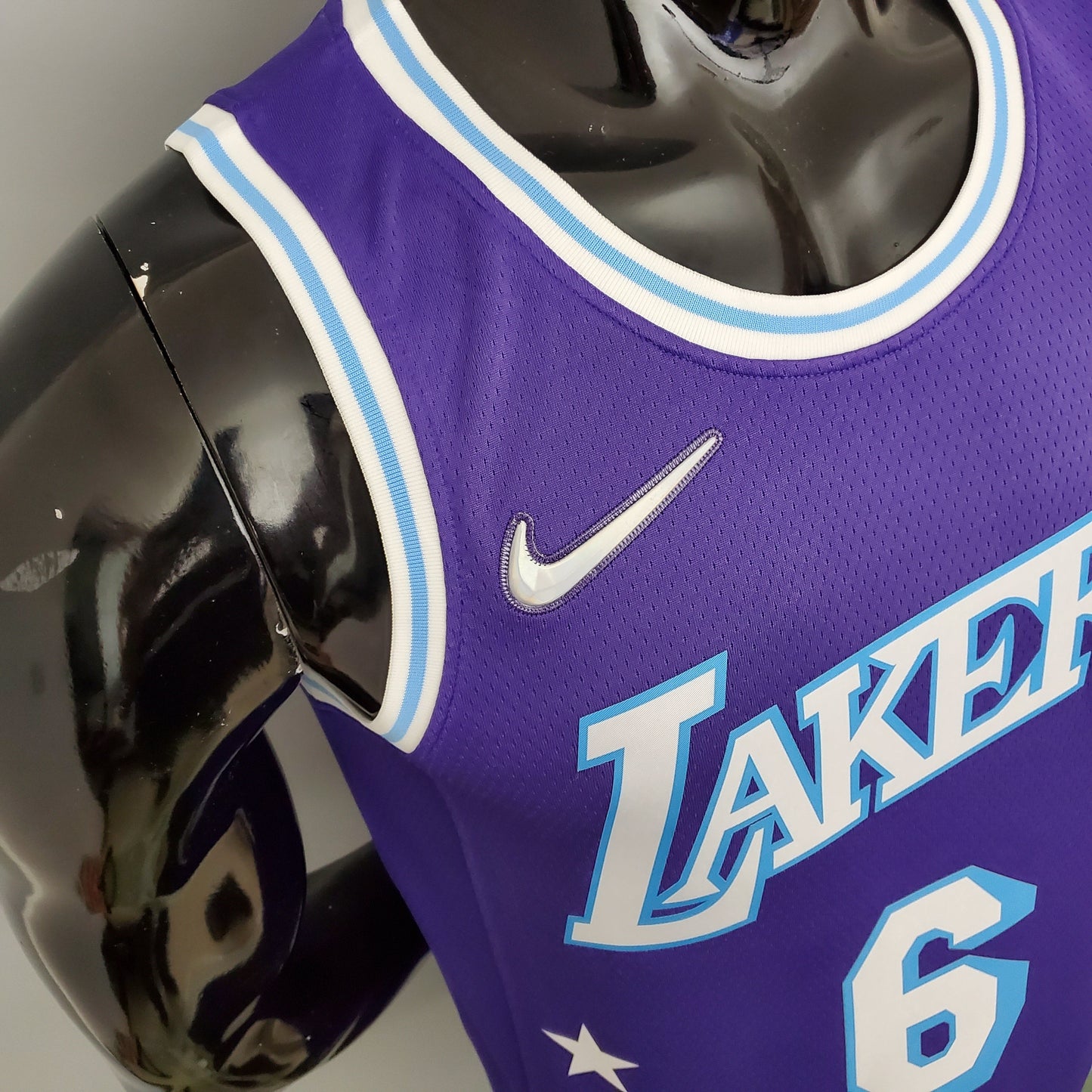 Camisola NBA Lakers #6 James City Edition Purple - 23/24