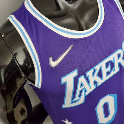 Camisola NBA Lakers #0 Westbrook City Edition Purple - 23/24