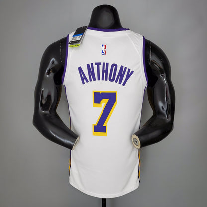Camisola NBA Lakers #7 Anthony V-Neck White - 23/24