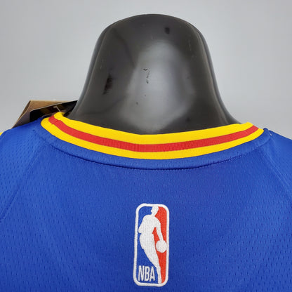 NBA Golden State Warriors #30 Curry Jersey - Retro Blue