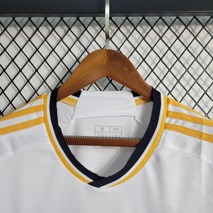 Camisola Real Madrid Home Manga comprida 23/24 - Adidas Adepto Masculina