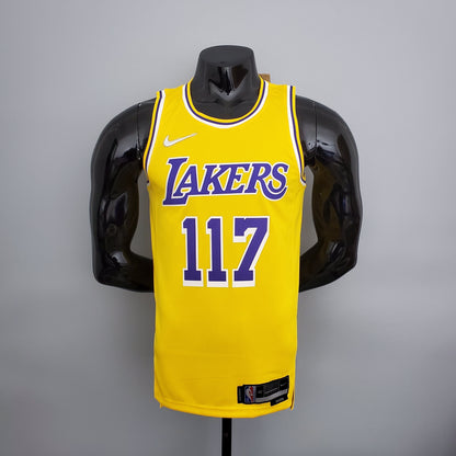NBA Lakers #117 Master Chief Yellow Jersey - 23/24