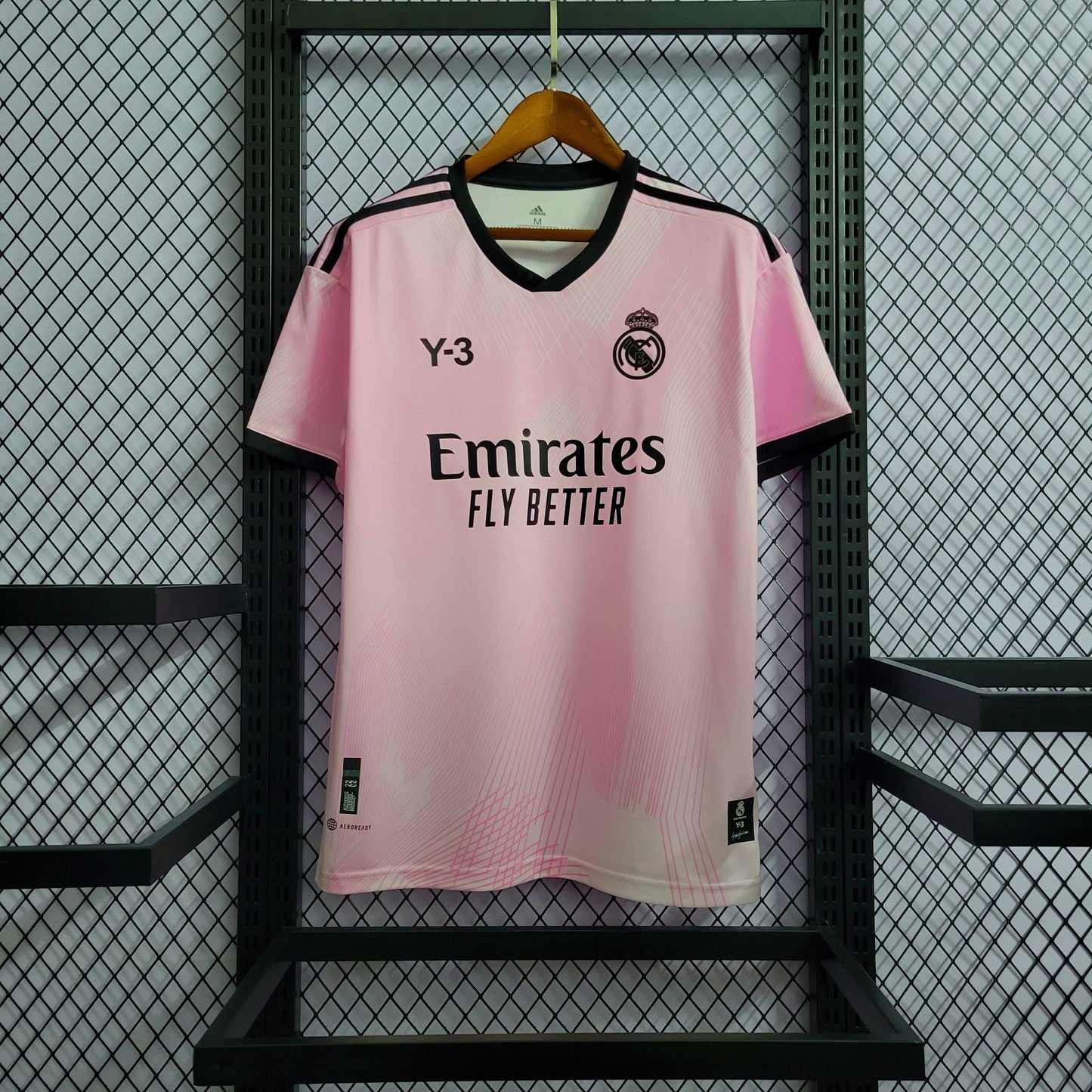 Camisola Real Madrid Edição Especial Y3 Rosa 22/23 - Versão Adepto