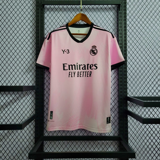 Camisola Real Madrid Edição Especial Y3 Rosa 22/23 - Versão Adepto