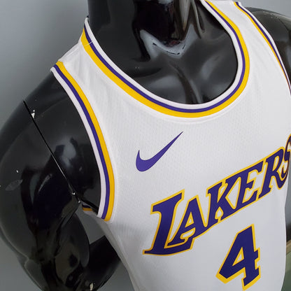 Camisola NBA Lakers #4 Rondo New Finals White - 23/24
