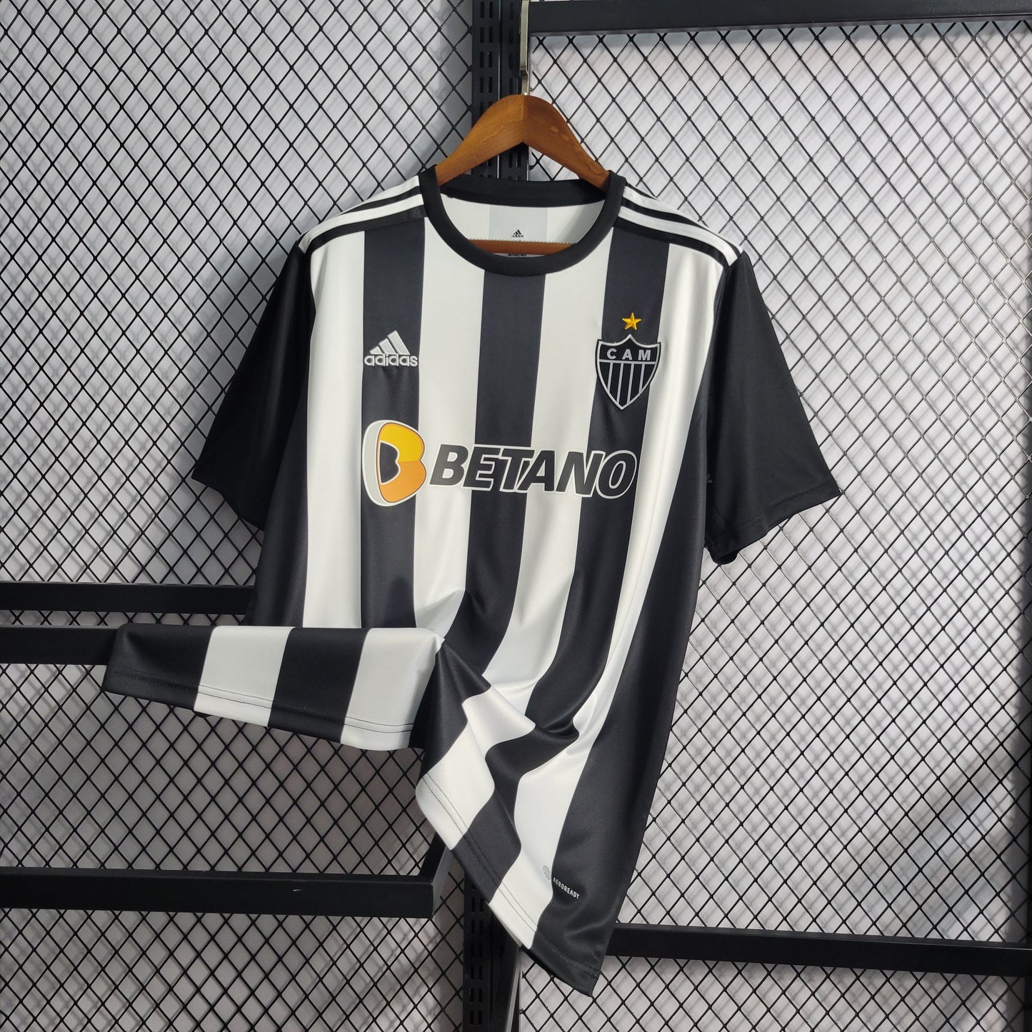 Camisola Atlético Mineiro Titular 22/23 - Versão Adepto