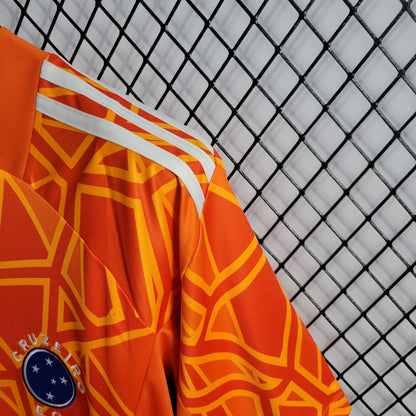 Camisola Cruzeiro Guarda redes Laranja 22/23 - Versão Adepto