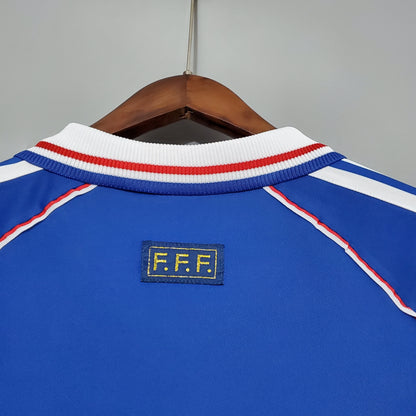 Camisola França Titular 1998 - Versão Retro