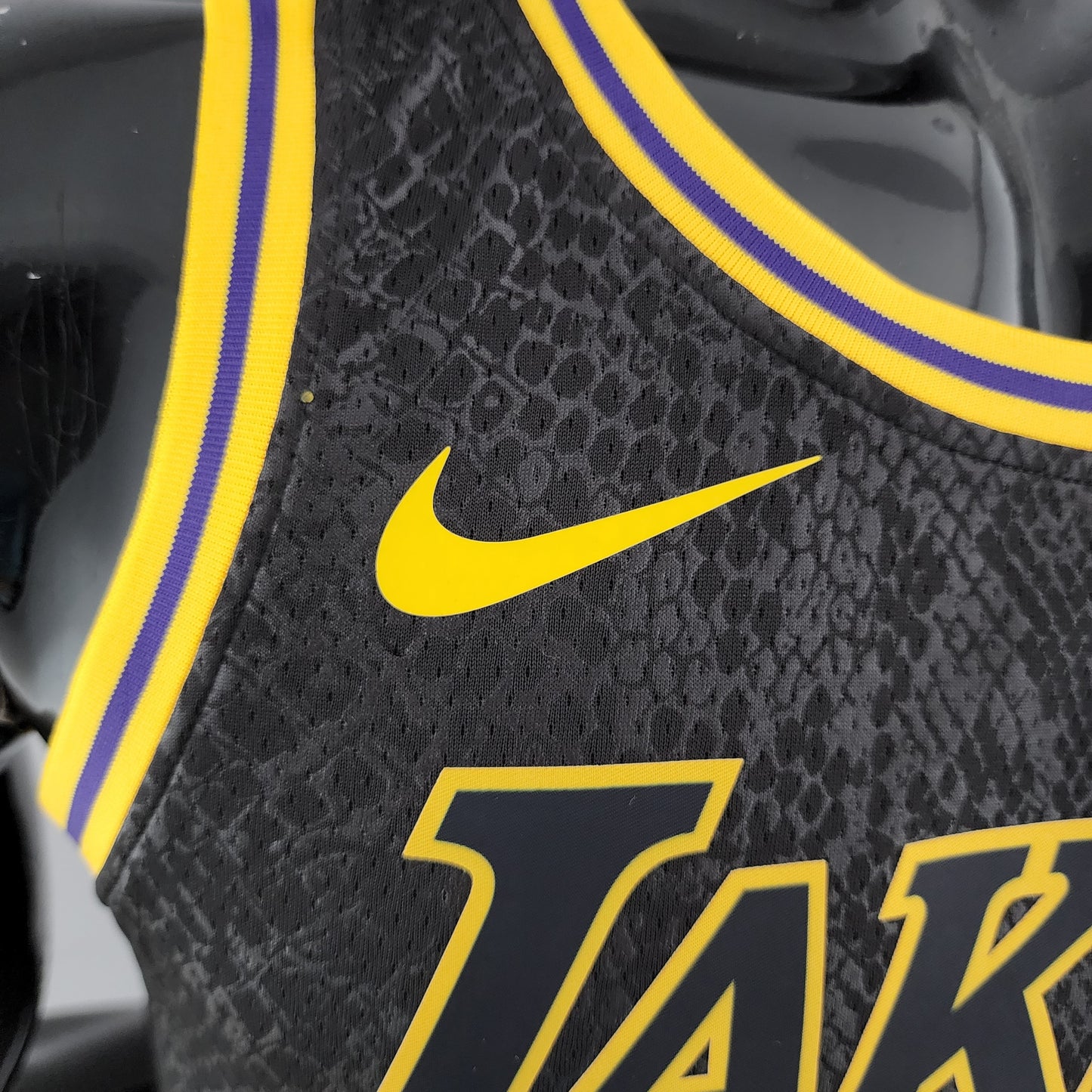 NBA Lakers #95 Toscano Black Jersey - 23/24