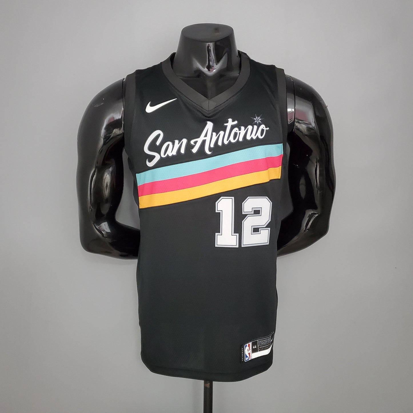 Camisola NBA San Antonio Spurs #12 Aldridge - City Edition Black