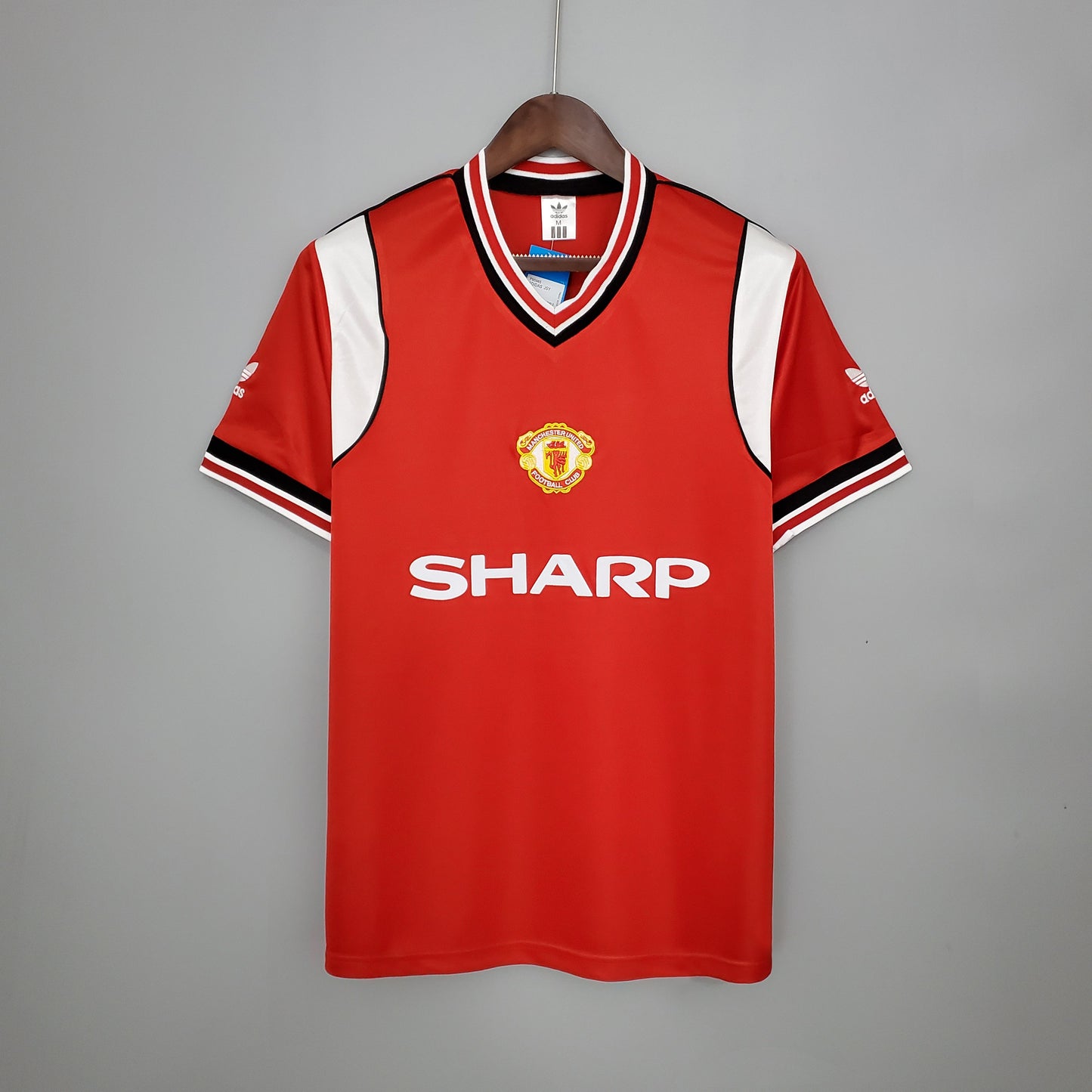 Camisola Manchester United Titular 85/86 - Versão Retro