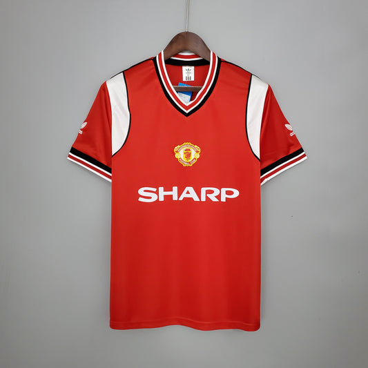 Camisola Manchester United Titular 85/86 - Versão Retro