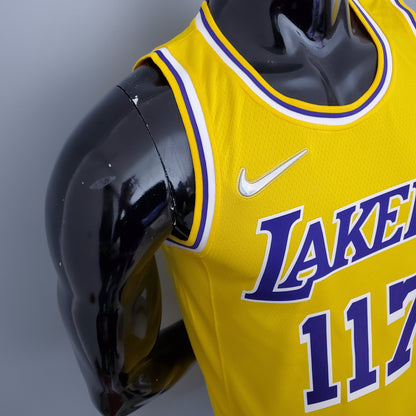 NBA Lakers #117 Master Chief Yellow Jersey - 23/24