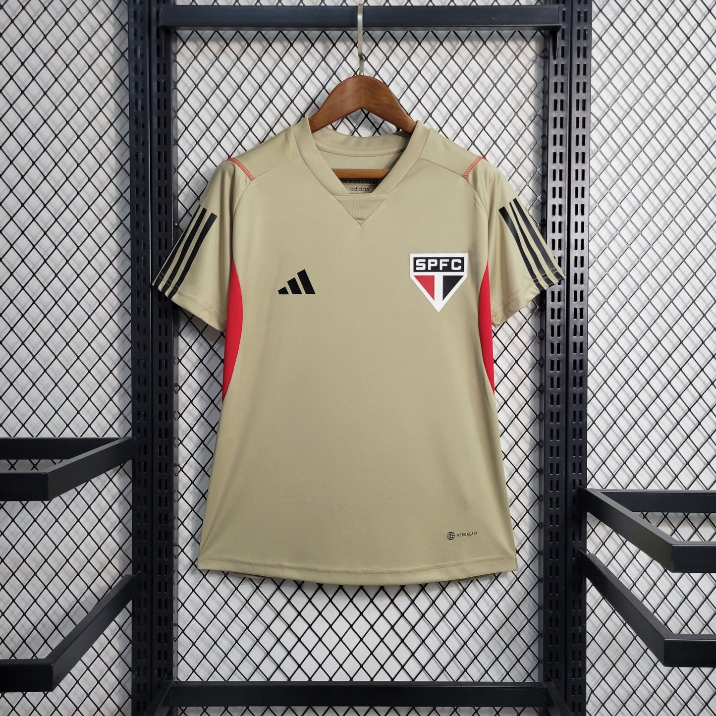 Camisola São Paulo Treino 23/24 - Adidas Feminina