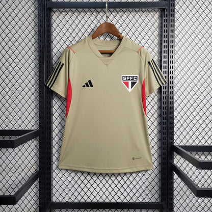 Camisola São Paulo Treino 23/24 - Adidas Feminina