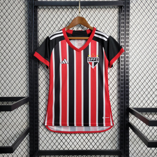 São Paulo Home 23/24 Shirt - Adidas Women