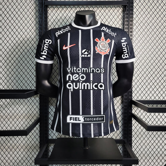 Camisola Corinthians Away 23/24 Nike Jogador Masculina + Patrocínio
