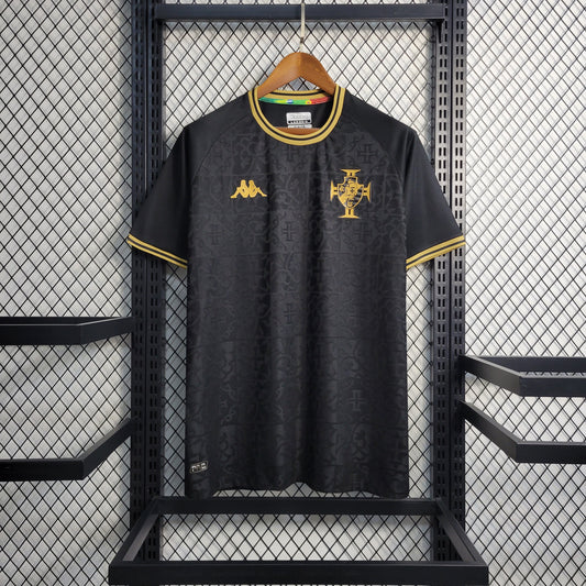 Camisola Vasco Especial 22/23 - Kappa Adepto Masculina - Preta