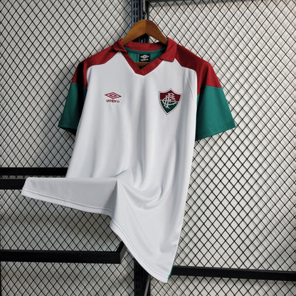 Camisola Fluminense Treino 23/24 - Umbro Adepto Masculina - Branco
