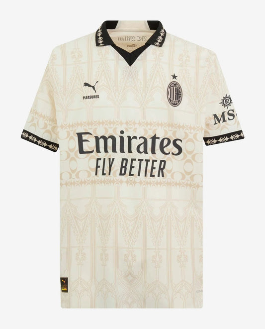 Camisola Milan IIII 24/25 Branca - Versão Adepto - Lançamento