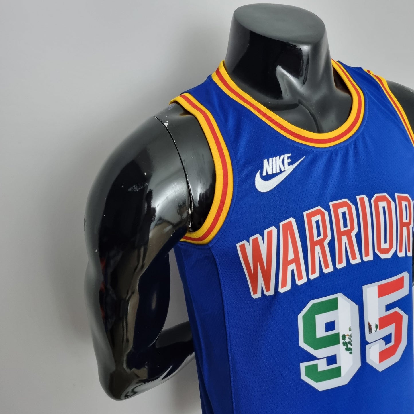 Camisola NBA Golden State Warriors #95 Toscano - Mexico Exclusive Blue