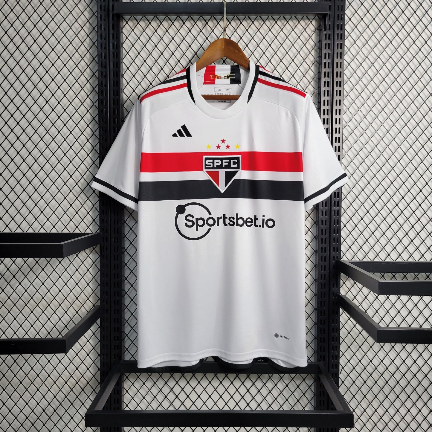 Camisola São Paulo Home 23/24 - Adidas Adepto Masculina