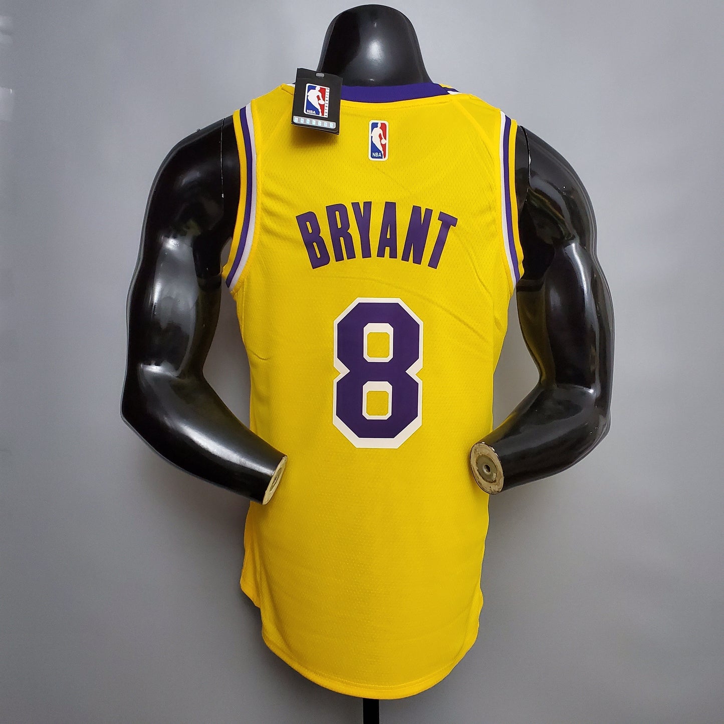 NBA Lakers Jersey #8 Bryant Commemorative Yellow - 23/24