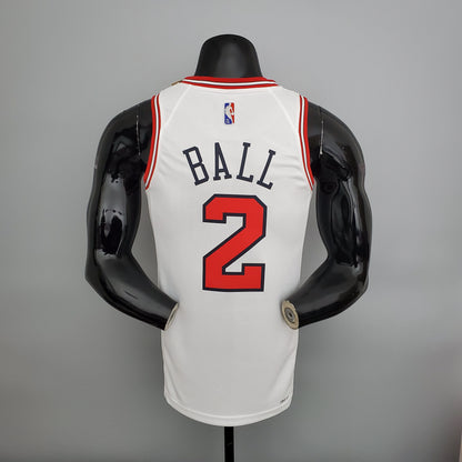 Camisola NBA Chicago Bulls #2 Ball - 75° Aniversário White