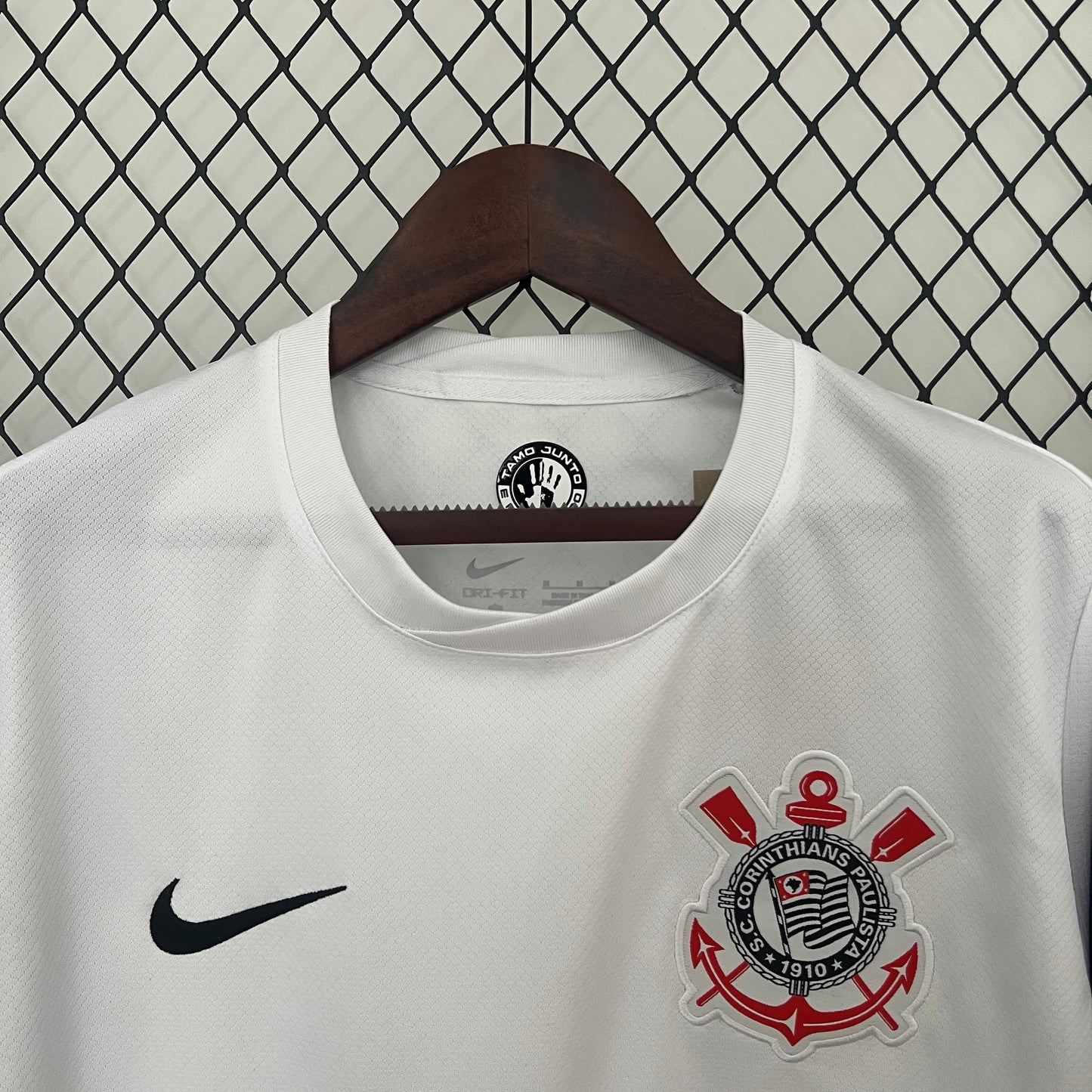 Camisola Corinthians Home 2024 - Versão Adepto - Lançamento