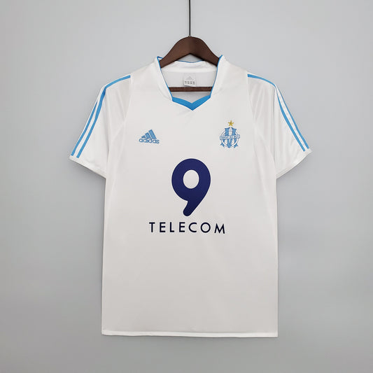 Camisola Olympique de Marseille Titular 02/03 - Versão Retro