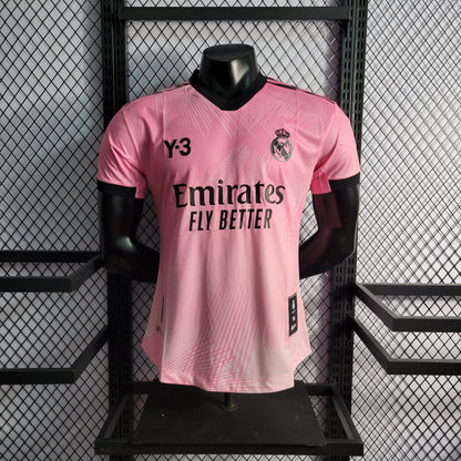 Camisola Real Madrid Edição Especial Y3 Rosa 22/23 - Versão Jogador