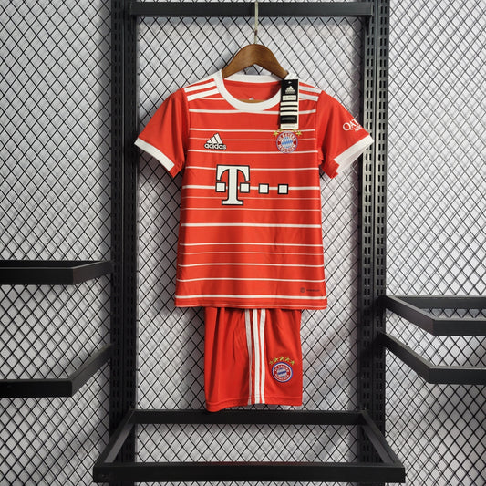 Bayern Munich Home Kids Kit 22/23