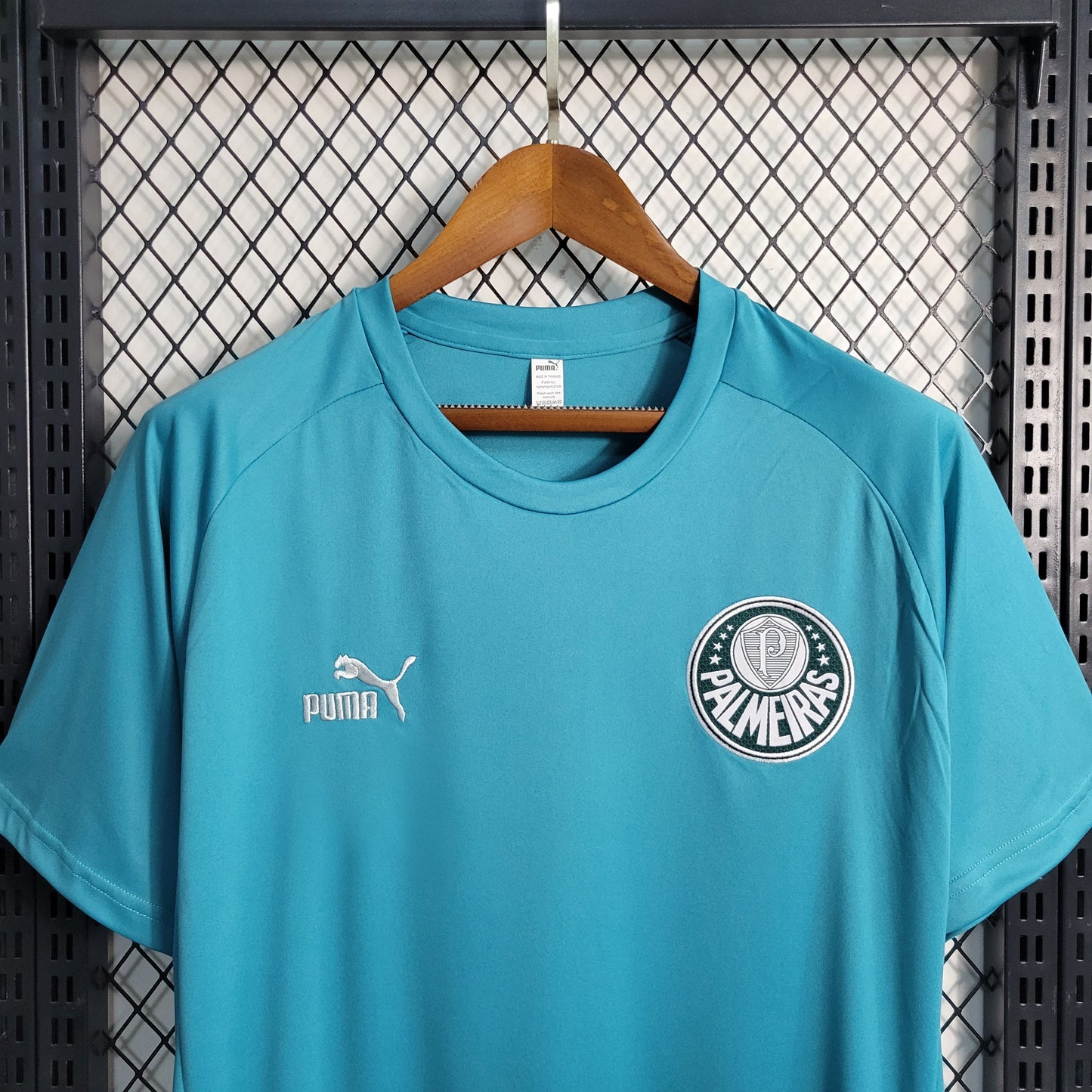 Camisola Palmeiras Treino 23/24 - Puma Adepto Masculina - Verde